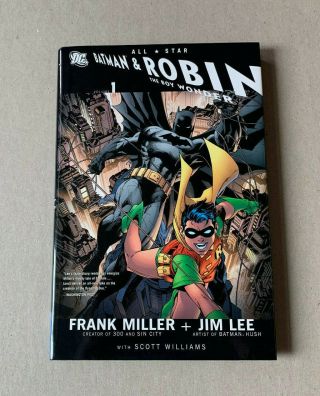 All - Star Batman & Robin The Boy Wonder | Hardcover Graphic Novel | Unread