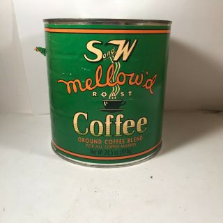 Vintage 34.  5 Oz S And W Mellow 