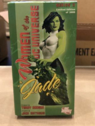 Dc Direct Jade Women Of The Dc Universe Bust Series 2 Terry Dodson Statue Mini