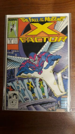 X - Factor 24 (jan 1988,  Marvel) 1st Appearance Archangel Check Out My Comics