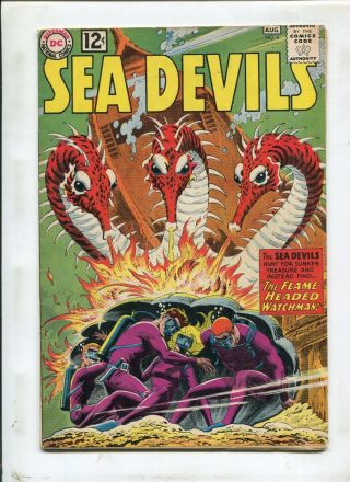 Sea Devils 6 The Flame - Headed Watchman (grade 7.  0) Wh