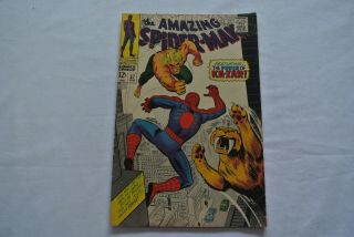 Marvel The Spider - Man 57,  1967 " The Coming Of Kazar "