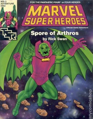 Marvel Heroes Rpg: Spore Of Arthros Official Game Adventure 6902 - 1st Fn