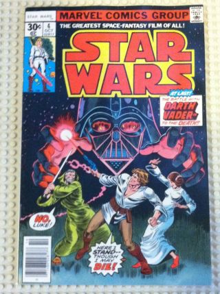 1977 Marvel Comics Star Wars 4 1st Print 8 Annual 2