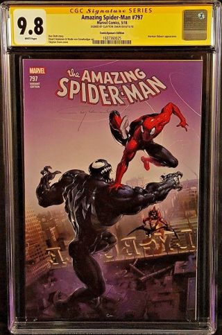 Marvel Comics Spider - Man 797 Cgc Ss 9.  8 Clayton Crain Venom Red Goblin Carnage
