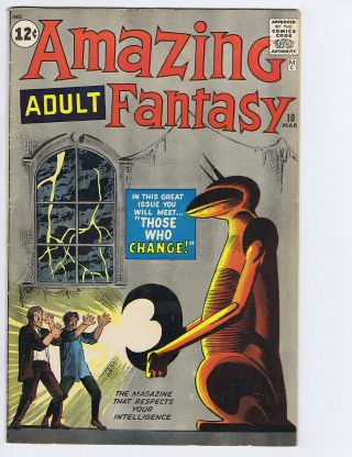 Adult Fantasy 10  Steve Ditko; Marvel Comics; 1962 (c 24453)