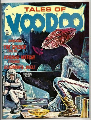 Tales Of Voodoo Vol 4 1 Jan 1971 Vf 8.  0 Eerie Publications