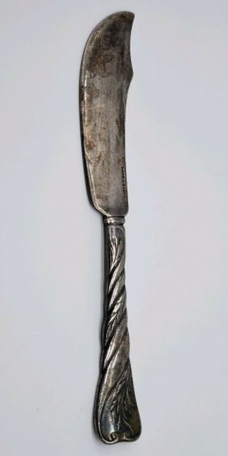 19thc Reed And Barton Master Butter Knife Spreader