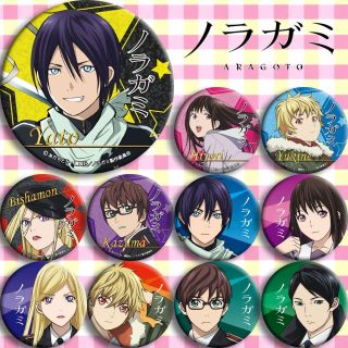 11pcs Anime Noragami Yato Cosplay Party Pin Button Brooch Badges Otaku Gift 9 - 90