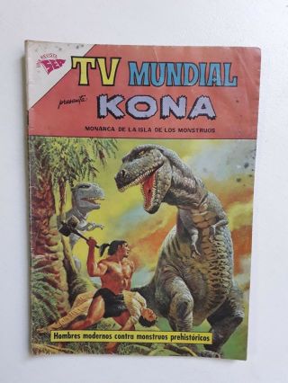 Kona - Tv Mundial 4 - Spanish Mexican Comic Novaro