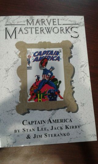 Marvel Masterworks: Captain America,  Stan Lee,  Jack Kirby & Jim Steranko