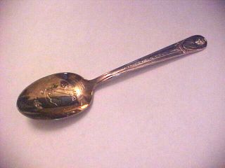 Wm Rogers John F.  Kennedy Jfk Friendship Silverplate Souvenir Spoon
