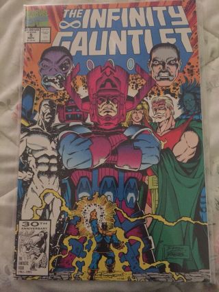 The Infinity Gauntlet 1,  2,  And 5 (jul 1991,  Marvel)