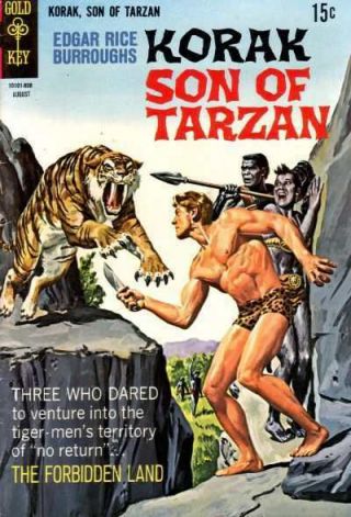 Korak: Son Of Tarzan (1964 Series) 24 In F, .  Gold Key Comics [ L1]
