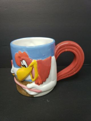 Vintage Foghorn Leghorn 3d Coffee Mug / Cup 1996 Warner Bros Looney Tune