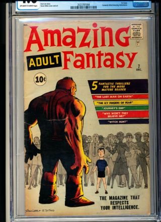 ADULT FANTASY 7 CGC 4.  0 OW/W pages 1st issue this title 1961 Marvel 2