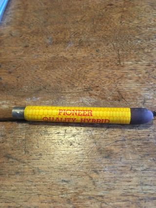Pioneer Seed Corn Advertising Bullet Pencil,  Two 3