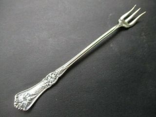 1906 Grenoble Gloria Rogers Silver Plate Seafood Crab Leg Pickle Fork 6.  25 "