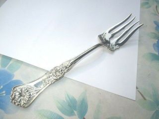 1906 Grenoble Gloria Rogers Silver Plate Cheese Cold Hot Sliced Meat Fork