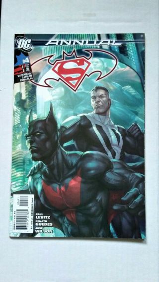 Superman/ Batman Annual 4 1st Print Artgerm Cover 1st Batman Beyond In Dcu