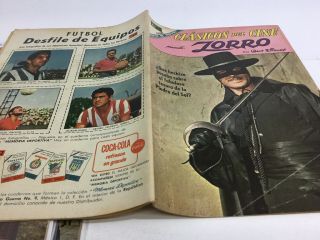 1968 SPANISH COMICS CLASICOS DEL CINE 193 EL ZORRO EDITOR NOVARO MEXICO ESPAÑOL 4