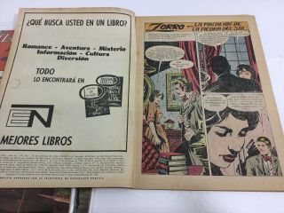 1968 SPANISH COMICS CLASICOS DEL CINE 193 EL ZORRO EDITOR NOVARO MEXICO ESPAÑOL 5