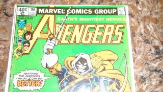 Avengers 196 First appearance of the Taskmaster 2