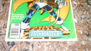 Avengers 196 First appearance of the Taskmaster 4