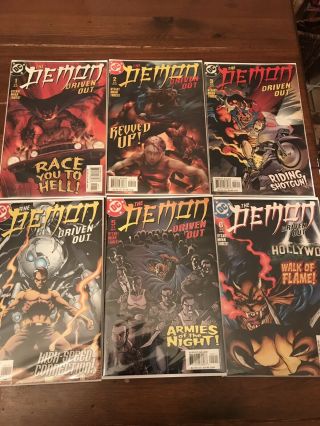 The Demon: Driven Out 1 - 6 Complete Set (2003 - 2004) Dc Comics