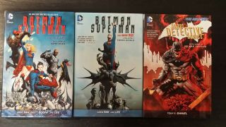 Dc Comics Batman Superman Hc Vol 1 & 2,  Batman Detective Comics Vol 2 Hc 52