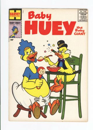 Baby Huey The Baby Giant 3 Vf 8.  0 - 1957 - Very Rare,  Only 3 On Cgc Census