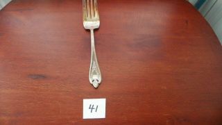 1847 Rogers Old Colony Cold Meat Fork 1911 Silver Plate