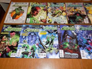 Green Lantern 1,  2,  3,  4,  5,  6,  7,  8,  9,  10,  11,  12,  0 (52) All First Printings Wow