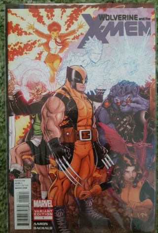 Wolverine And The X - Men 1 Nick Bradshaw 1:25 Variant Cover