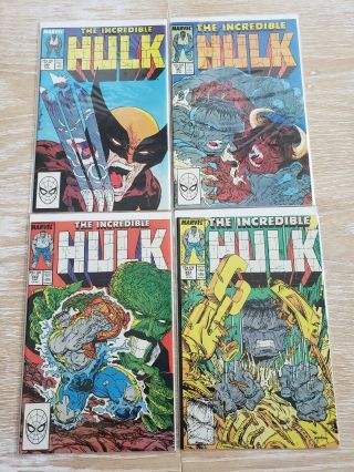 Hulk Comics Todd Mcfarlane 340 - 346,  And Others 34 In Total