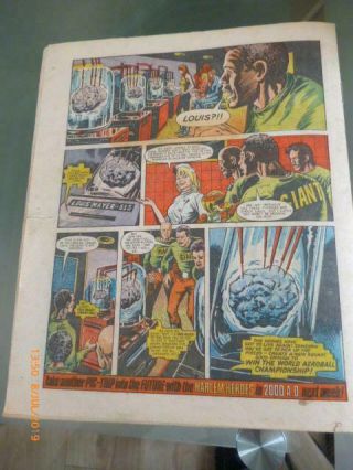 2000AD Prog 1 comic (Feb 1977) 1st Issue No Gift UK Dan Dare (2000 AD) - VG. 6