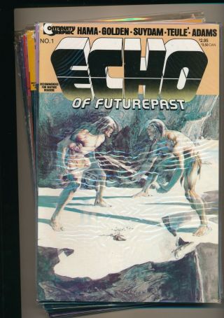 Continuitycomics Echo Of Futurepast Complete Set 1 - 9 Neal Adams Art Vf/nm (hx829)