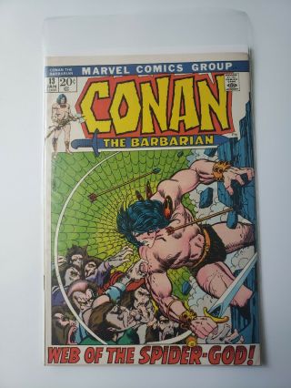 Conan The Barbarian 13 - Marvel Comics Group - Jan 1972 - Bronze Age Comic Book