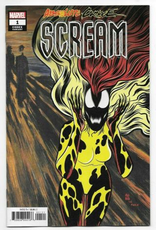 Marvel Comics Absolute Carnage Scream 1 First Print Codex Variant