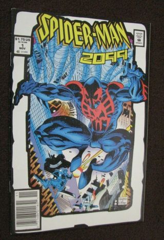 Spider - Man 2099 1 2nd Print Variant Rare Htf Comic Toybiz