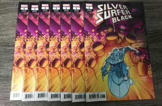 Silver Surfer Black 1 : Ron Lim Variant Cover X 7 Copies : First Printing