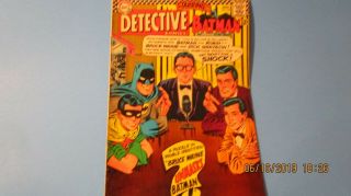 Detective Comics 357 1966 " Bruce Wayne Unmasks Batman " Silver Age Dc