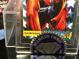 Diamond Comics Wizard Todd McFarlane Platinum Spawn Card 1992 A1 6