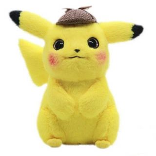 Pokemon Detective Pikachu Plush Doll Stuffed Toy Movie Official Gift 11 "