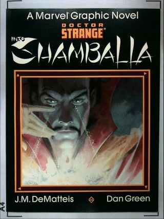 Doctor Strange Into Shamballa Gn (1986 Marvel) 1 Marvel Vf Graphic Novel 1st