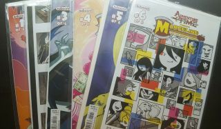 (set) Kaboom Adventure Time Marceline And The Scream Queens 1 - 6 Complete Comics