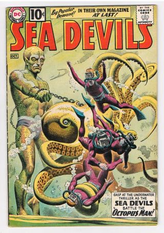 Sea Devils 1 - Dc Comics 1961