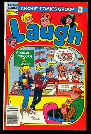 Laugh Comics 380 Early Cheryl Blossom App.  Archie Teen Comic 1983 Vg - Fn