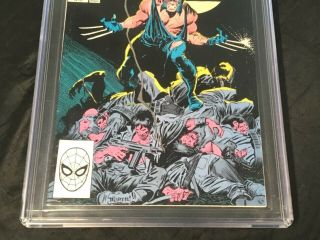 Comic Book Wolverine 1 Marvel 1988 CGC 7.  0 1st Wolverine as Patch White Pages 3