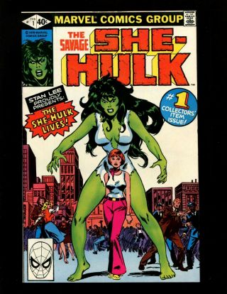 Savage She - Hulk 1 Fnvf 1st & Origin She - Hulk Brief Origin Hulk